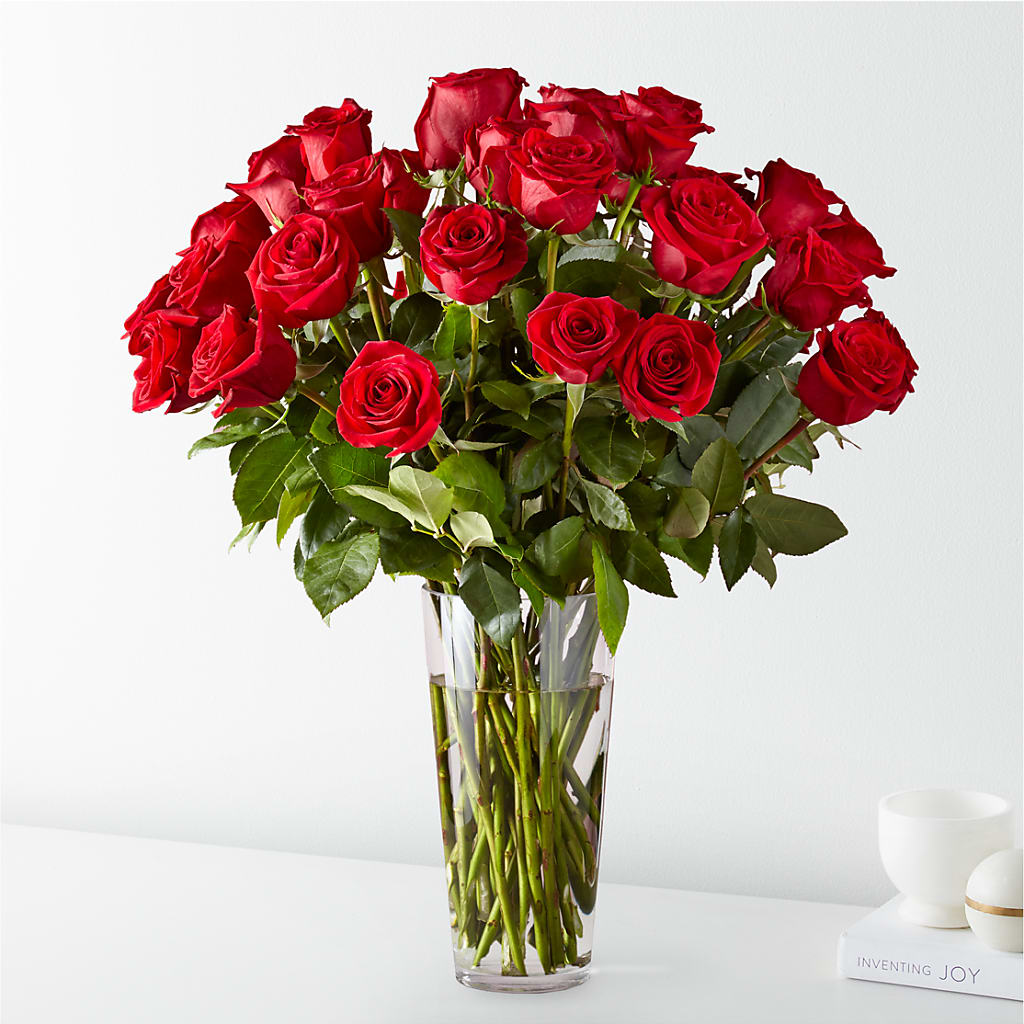Long Stem Red Rose Bouquet – AKIKO'S FLORAL ARTS, Wellsboro PA