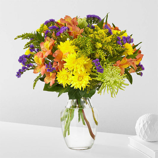 Marmalade Skies Bouquet – AKIKO'S FLORAL ARTS, Wellsboro PA