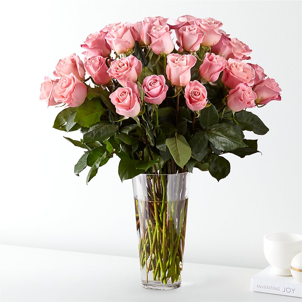 Long Stem Pink Rose Bouquet – AKIKO'S FLORAL ARTS, Wellsboro PA