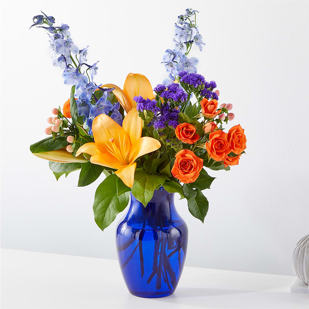 Radiant Citrus Bouquet – AKIKO'S FLORAL ARTS, Wellsboro PA