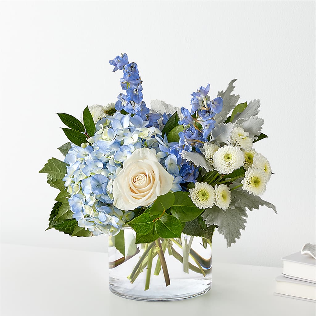 Clear Skies Bouquet – AKIKO'S FLORAL ARTS, Wellsboro PA