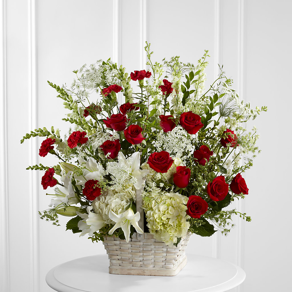In Loving Memory Arrangement – AKIKO'S FLORAL ARTS, Wellsboro PA