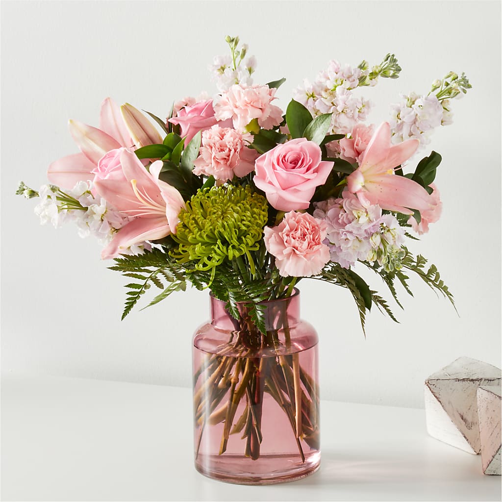 Pretty in Pink Bouquet – AKIKO'S FLORAL ARTS, Wellsboro PA