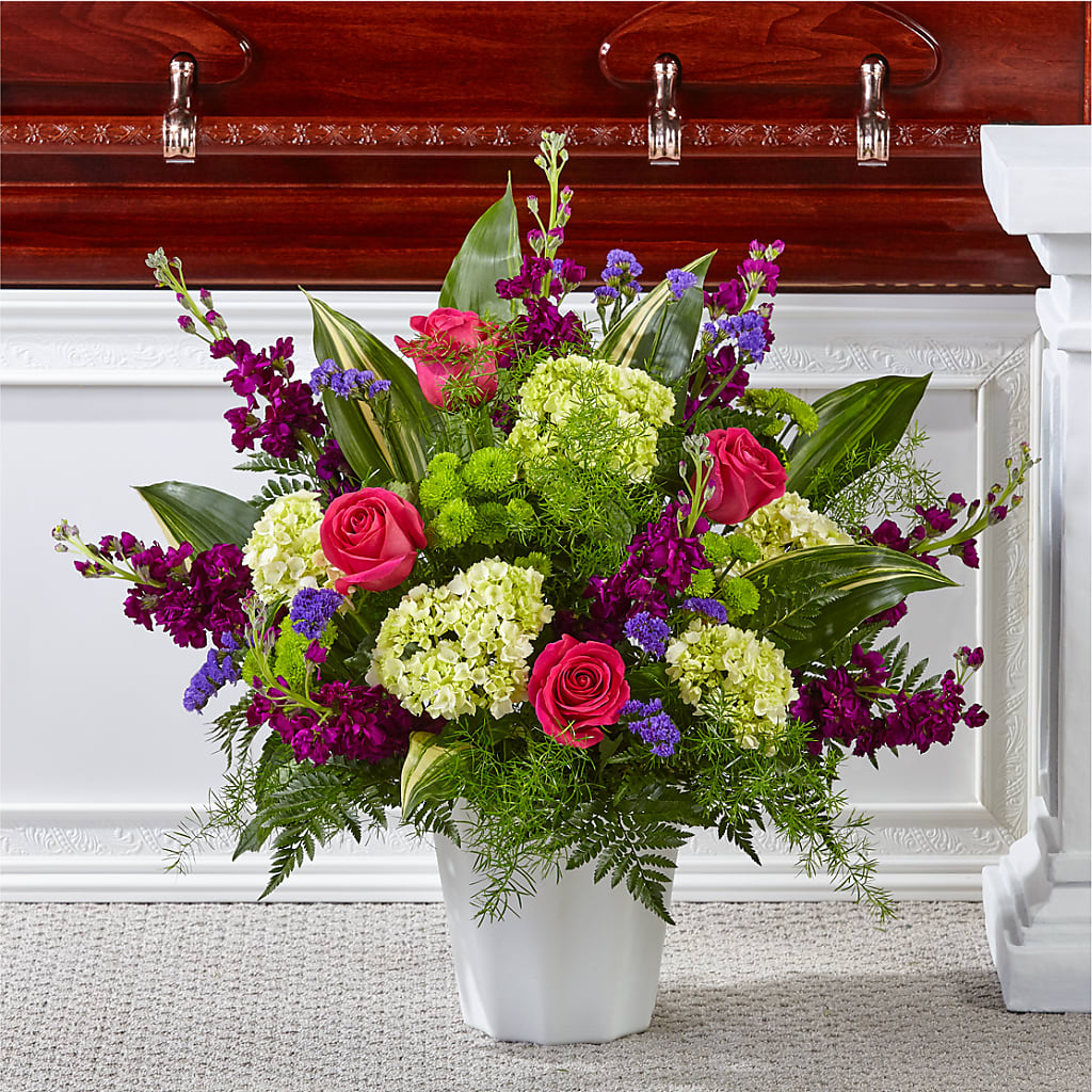 Beautiful Horizons Floor Basket – AKIKO'S FLORAL ARTS, Wellsboro PA
