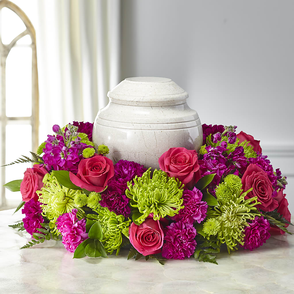 Hopeful Blessings Cremation Adornment – AKIKO'S FLORAL ARTS, Wellsboro PA