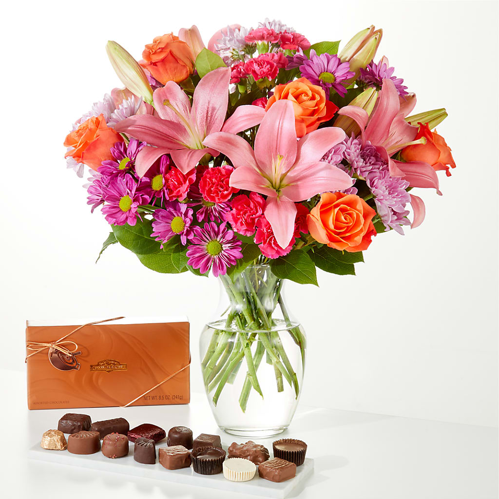 One and Only Bouquet and Chocolate Bundle – AKIKO'S FLORAL ARTS, Wellsboro PA