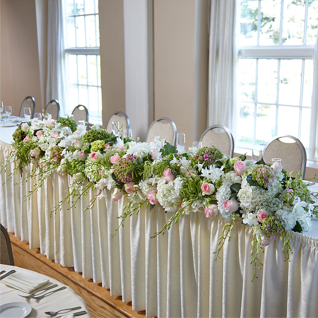 State of Joy Head Table Arrangement – AKIKO'S FLORAL ARTS, Wellsboro PA