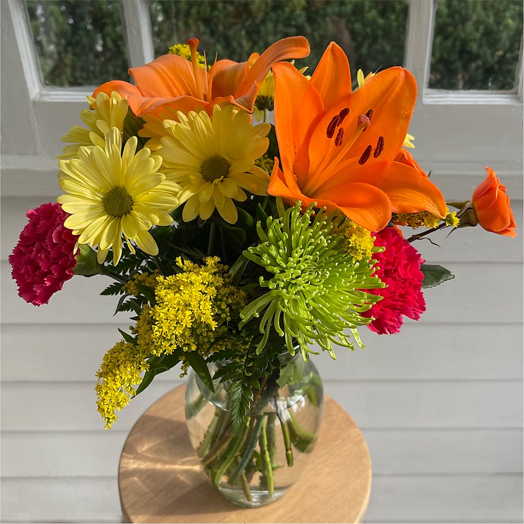 Bold & Bright – A Florist Original – AKIKO'S FLORAL ARTS, Wellsboro PA