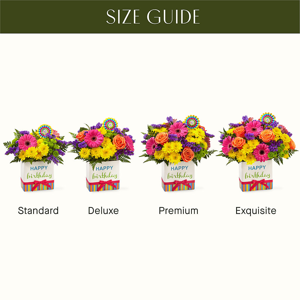 Birthday Brights Bouquet – AKIKO'S FLORAL ARTS, Wellsboro PA