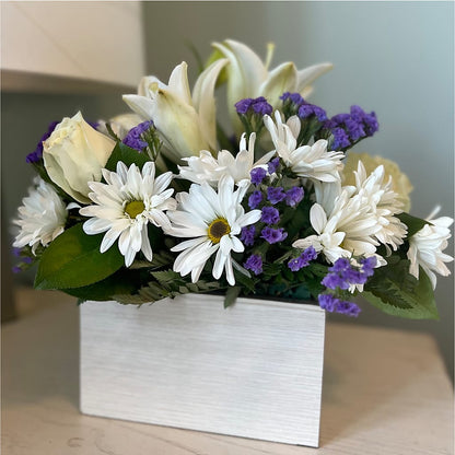 Beyond Blue Box Bouquet – AKIKO'S FLORAL ARTS, Wellsboro PA