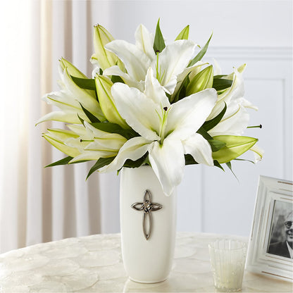 Faithful Blessings Bouquet – AKIKO'S FLORAL ARTS, Wellsboro PA