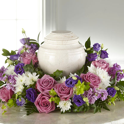 Blooming Sympathy Cremation Adornment – AKIKO'S FLORAL ARTS, Wellsboro PA