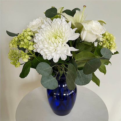 Snowy Dreams Bouquet – AKIKO'S FLORAL ARTS, Wellsboro PA