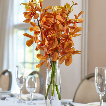 Orange Mokara Bud Vase – AKIKO'S FLORAL ARTS, Wellsboro PA
